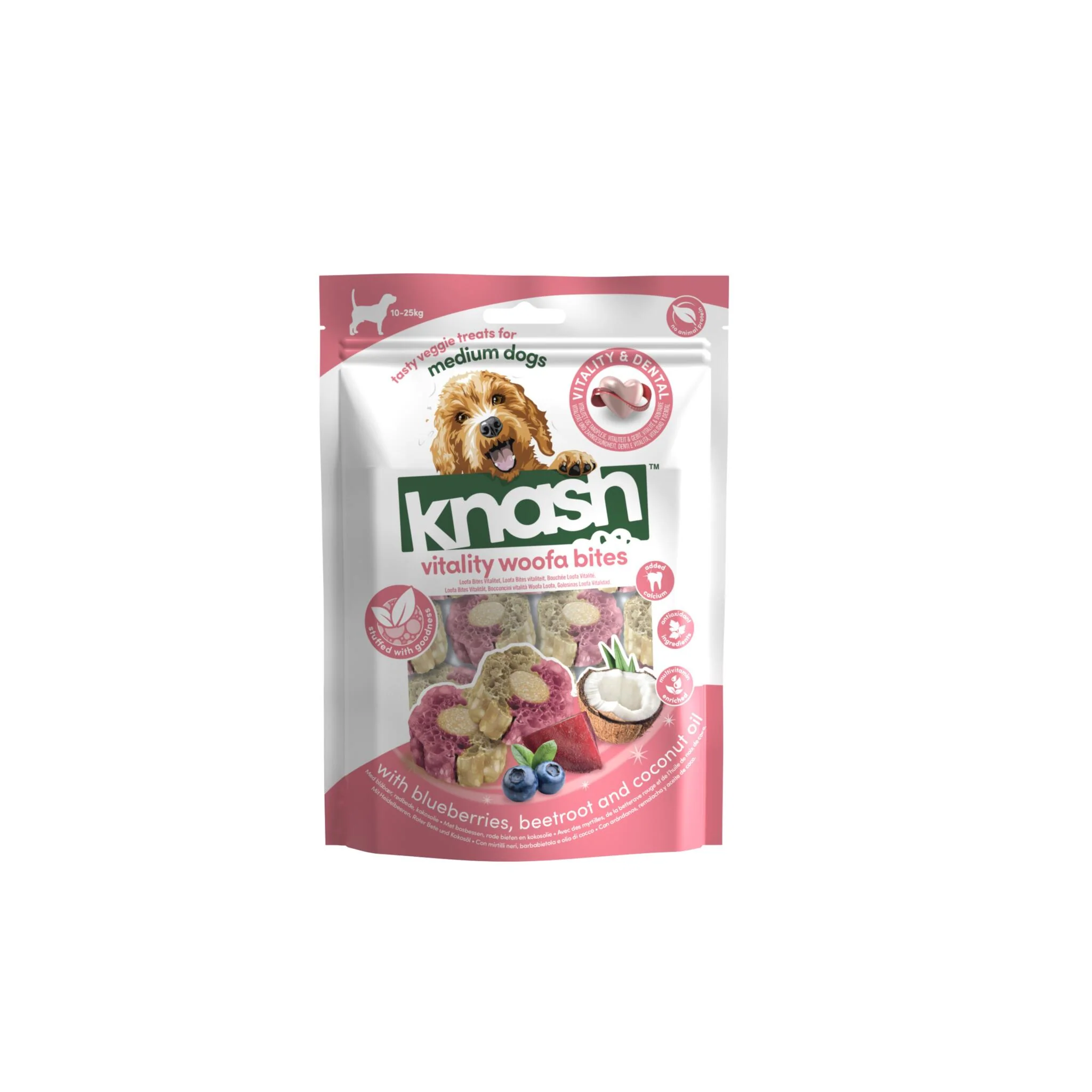 Knash Bites Vitality De Arándanos, Coco Y Remolacha 2 Boslas X 100g - Image 3