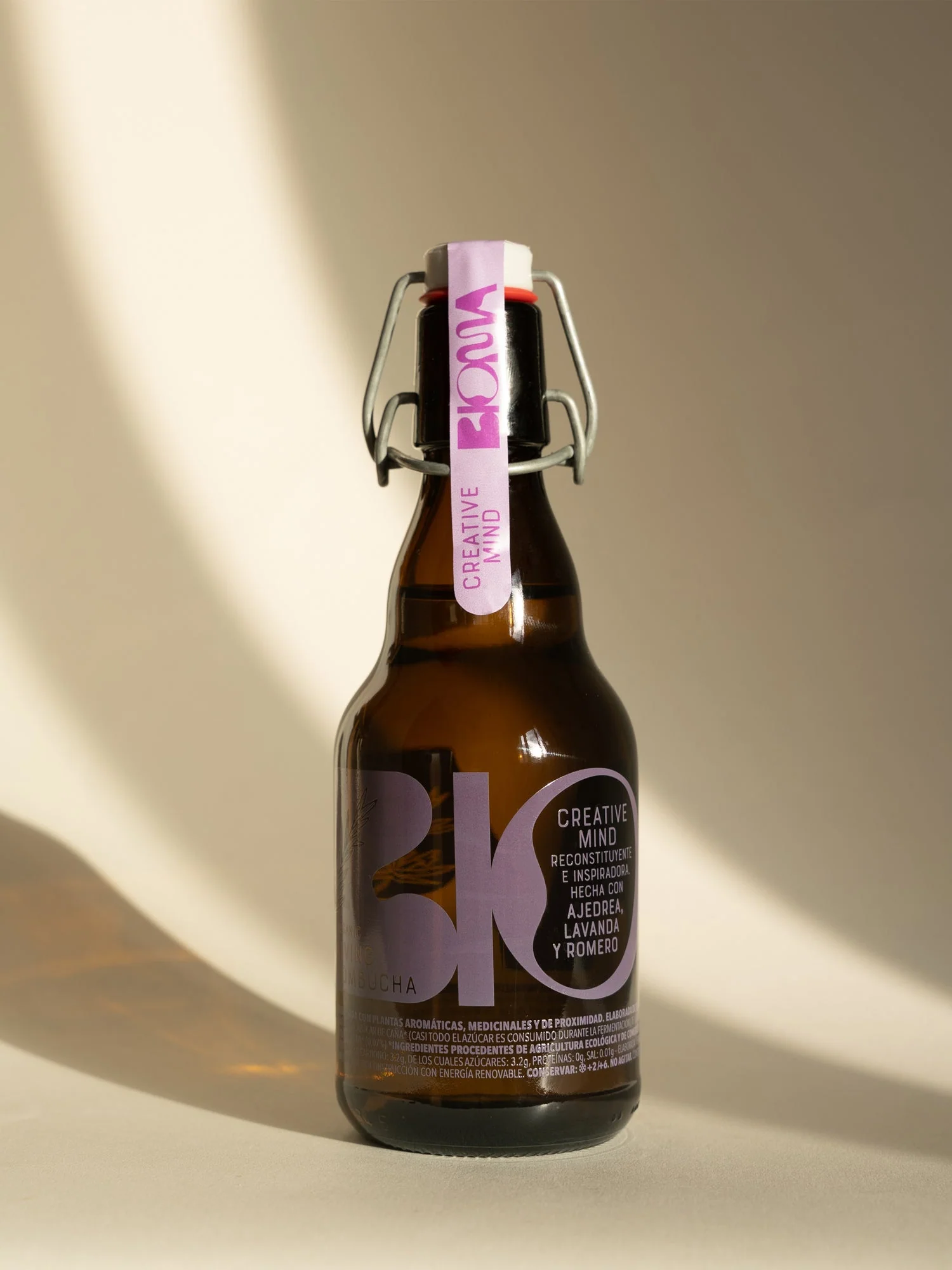 Kombucha Creative Mind: Romero, Menta Y Lavanda Pack 6 Botellas 330 Ml - Image 2