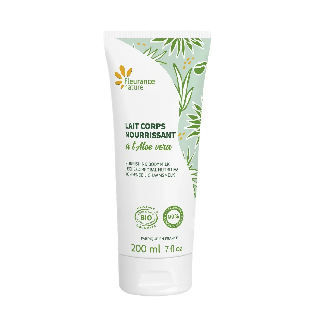 Leche Corporal Nutritiva Con Aloe Vera Eco Fleurance Nature 200ml