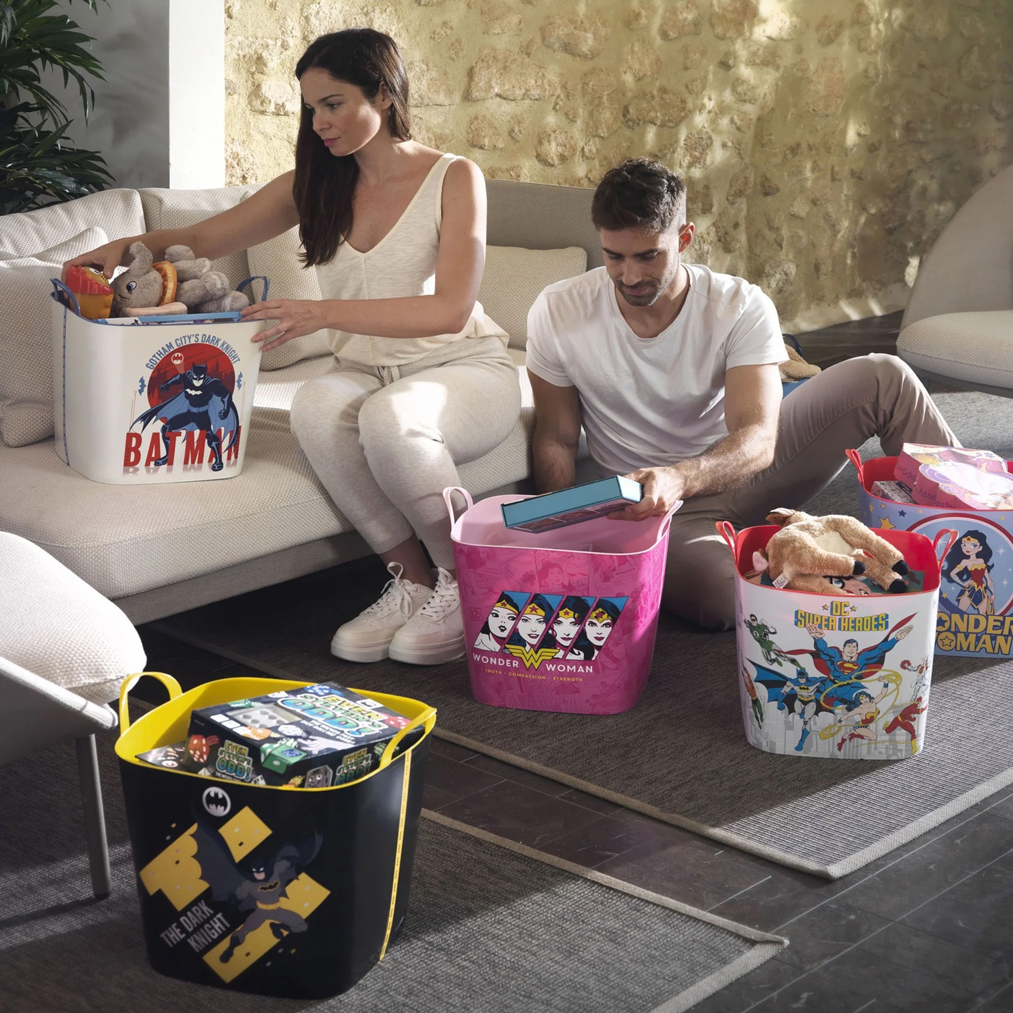 Life Story Cesto 25l Iml Justice League Superheros Warner - Image 4