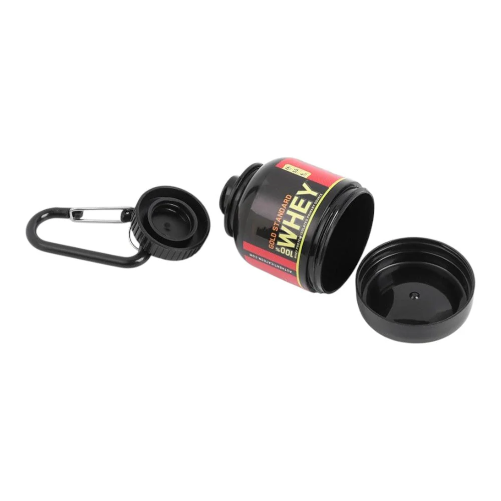 Llavero Contenedor Portátil De Suplementos Whey Gold - Image 2