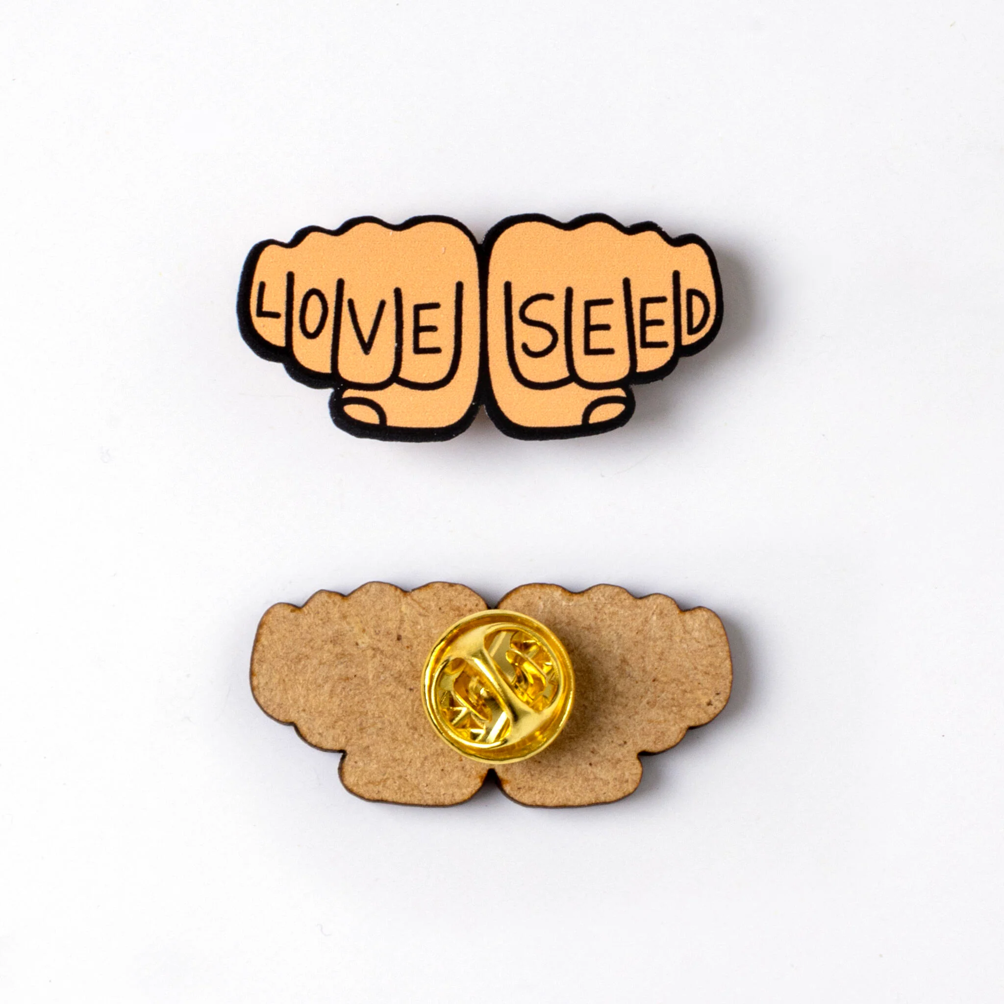Love Seed Pin | Accesorio Moderno Y Original Para Chaquetas, Mochilas Y Bolsos - Image 2