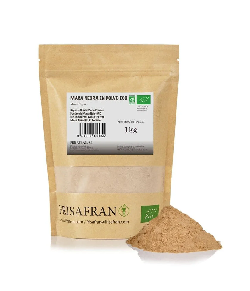 Maca Negra En Polvo Ecológica | Calidad | Frisafran 500 G - Image 3