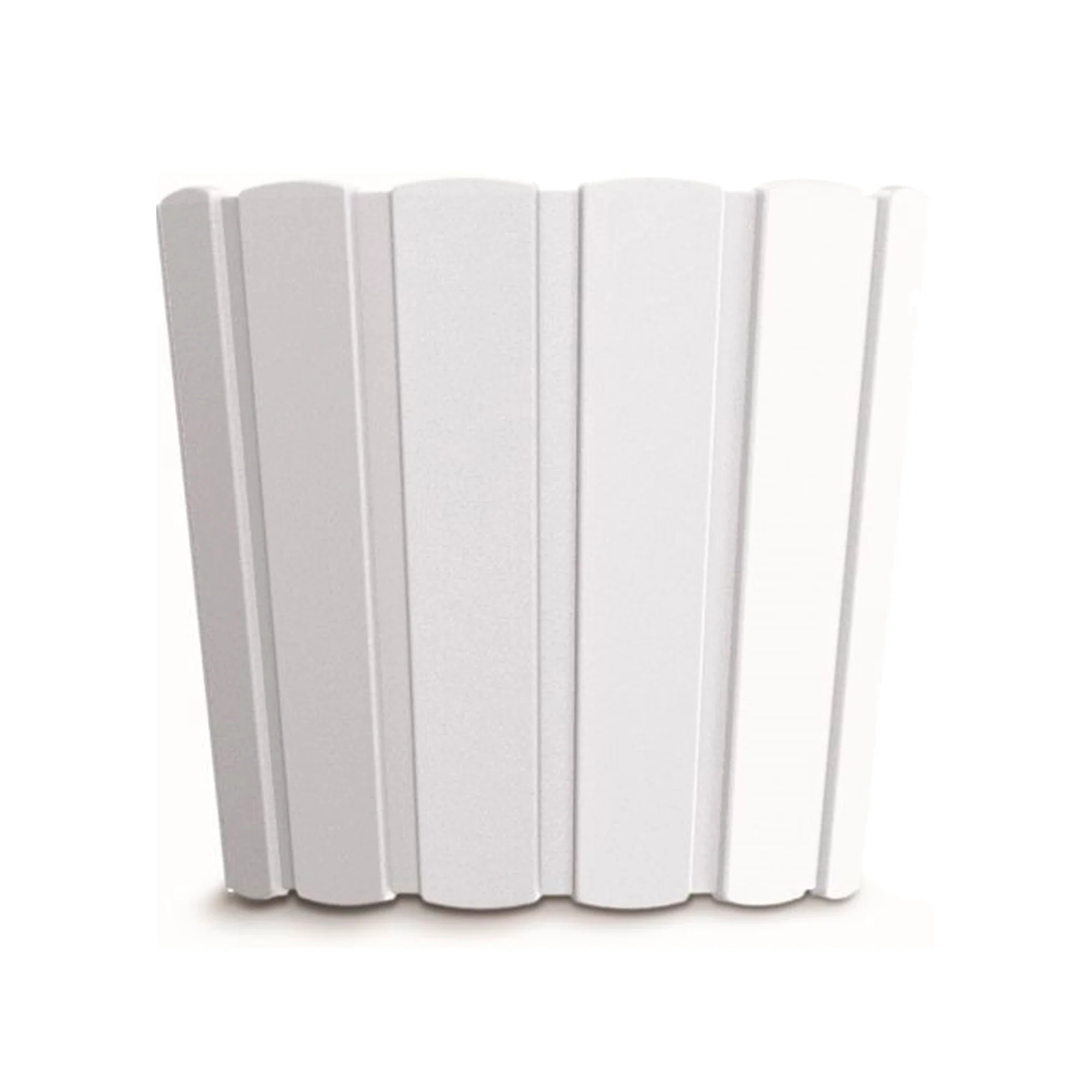 Maceta Boardee Basic 0,8l., Dimensiones (mm) 120x120x109, Color Blanco
