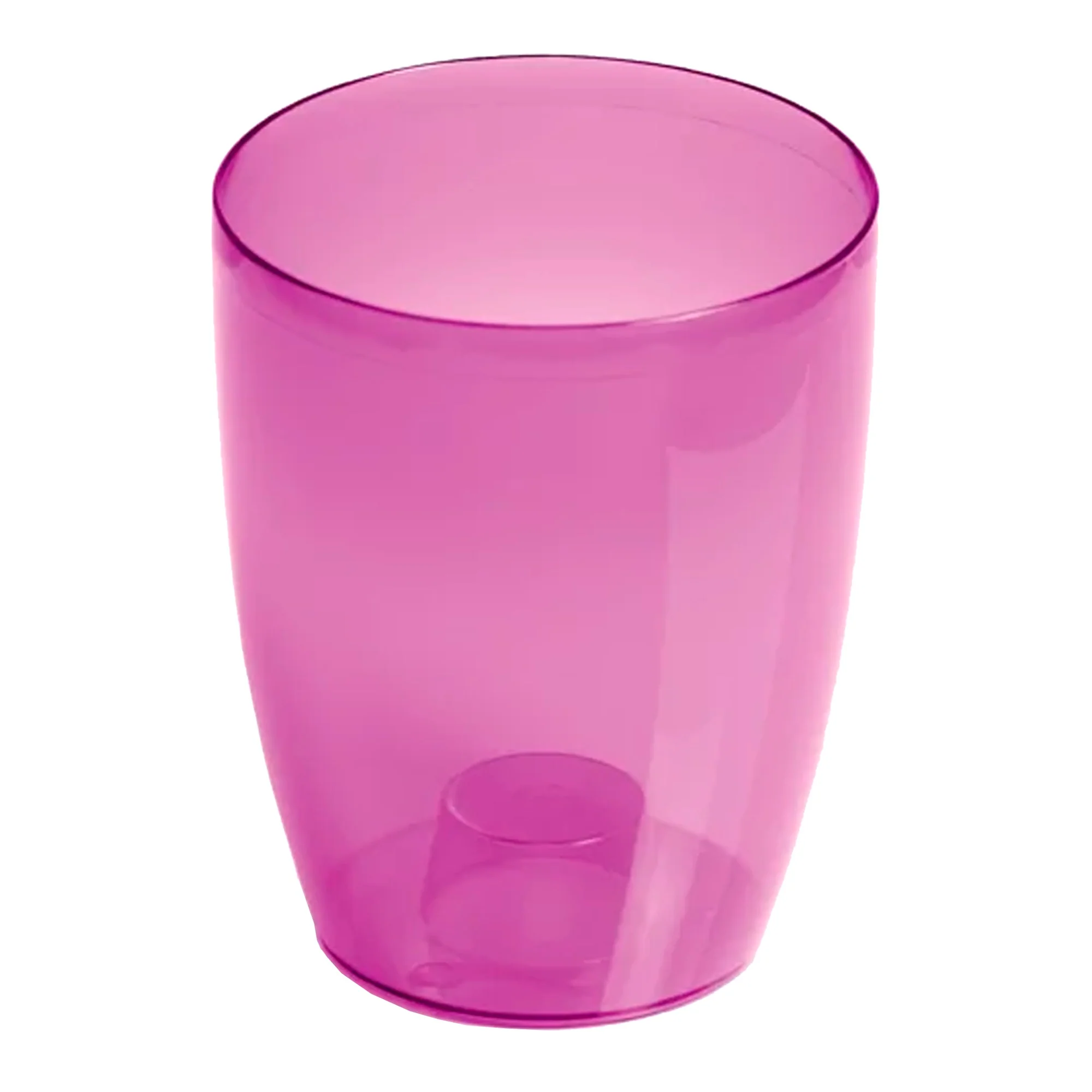 Maceta Coubi Orchid 2,4l., Dimensiones (mm) 160x160x183, Color Violeta Transparente