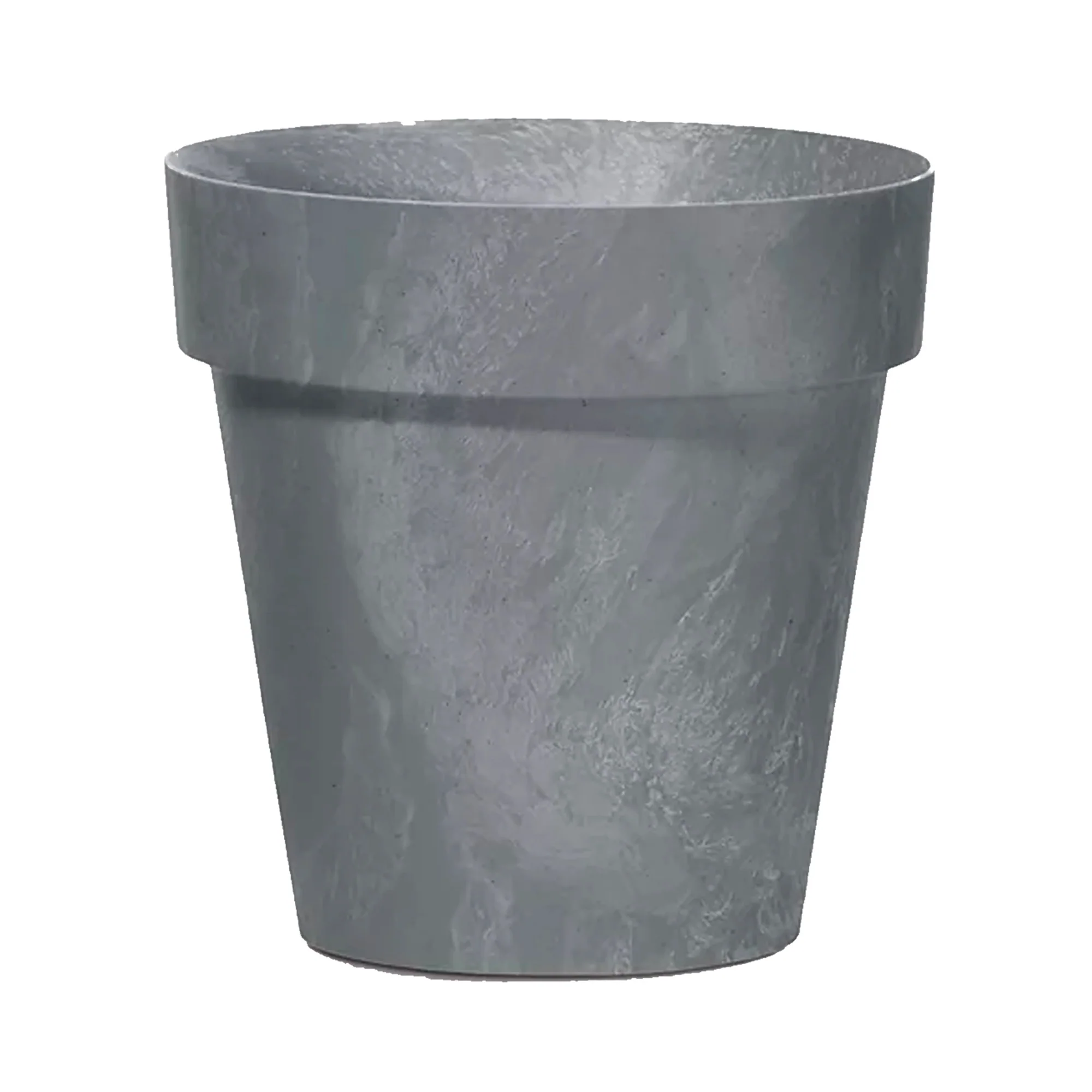 Maceta Cube Beton Effect 0,6l., Dimensiones (mm) 110x110x97, Color Marengo