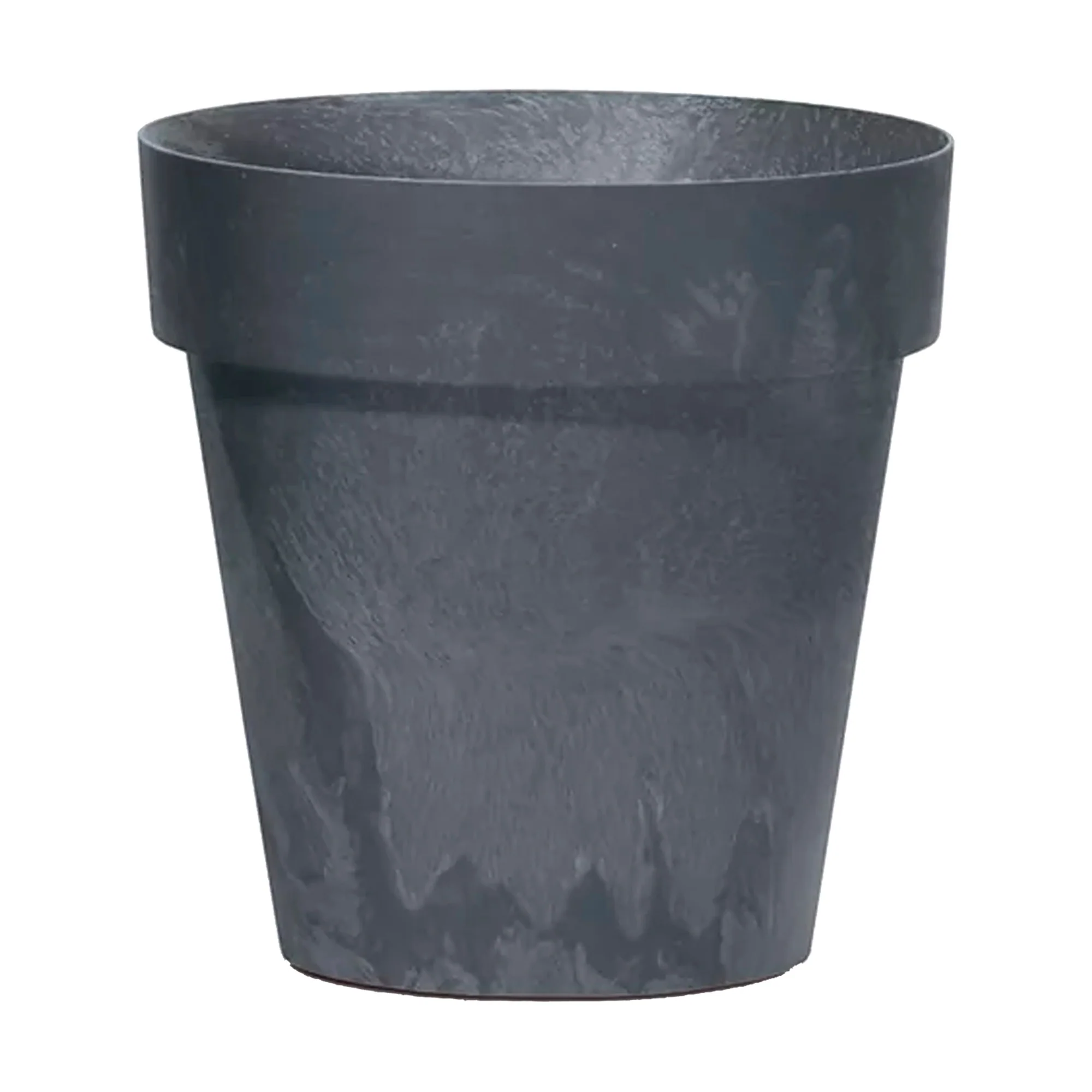 Maceta Cube Beton Effect 2,2l., Dimensiones (mm) 170x170x150, Color Antracita