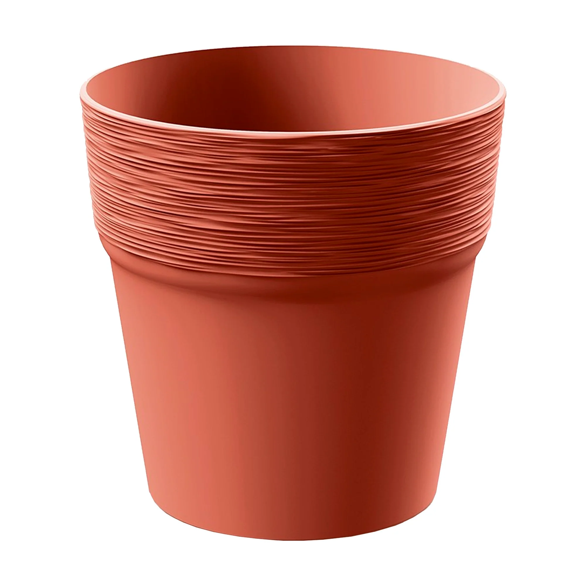 Maceta Furu , Dimensiones (mm) 122x122x122, Color Cobre