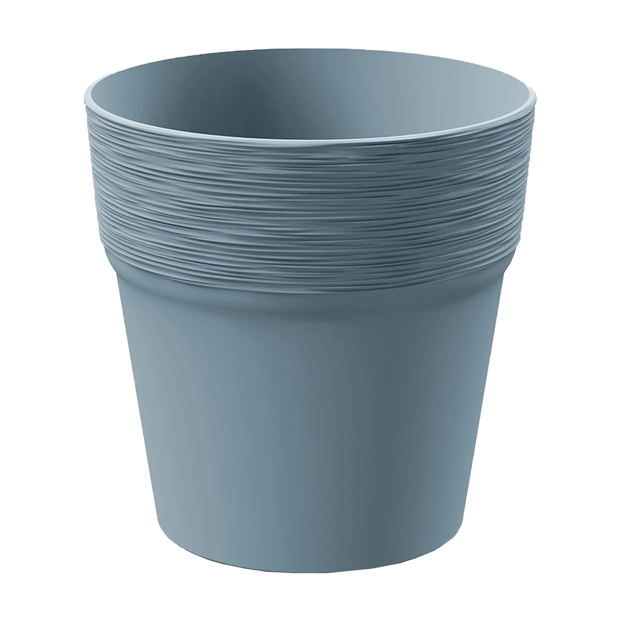 Maceta Furu , Dimensiones (mm) 122x122x122, Color Gris Claro