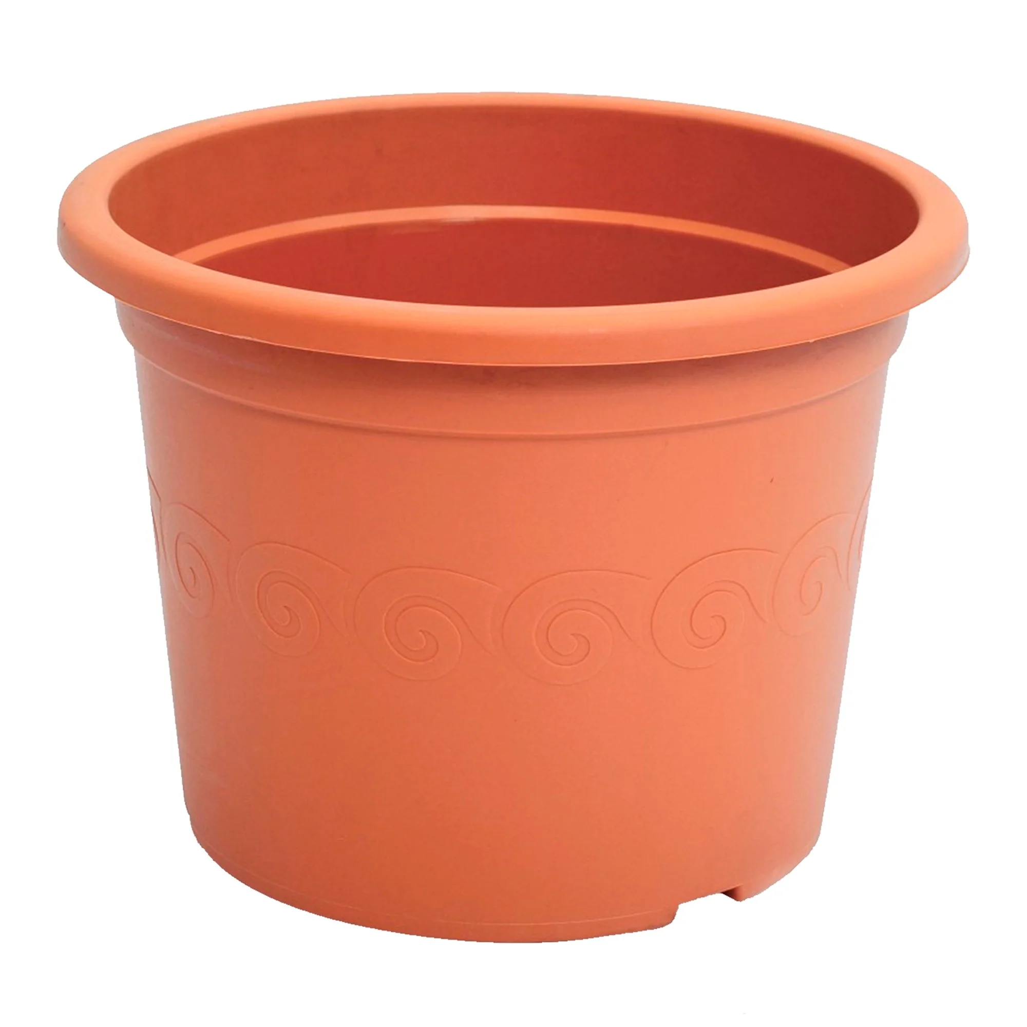 Maceta Plastica 3,5l., Dimensiones (mm) 230x230x174, Color Terracota
