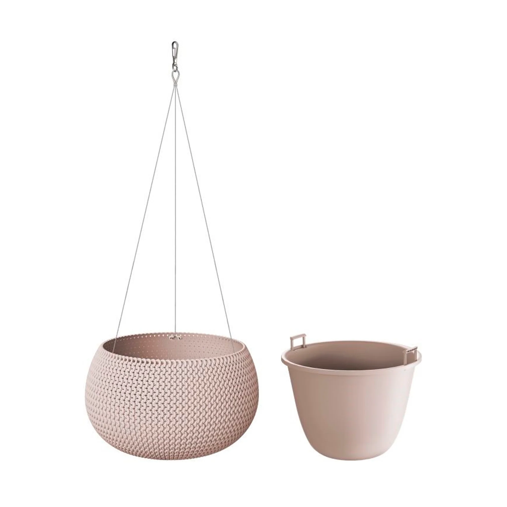 Maceta Splofy Bowl Ws, Con Depósito, Dimensiones (mm) 239x239x161, Color Mocca - Image 5