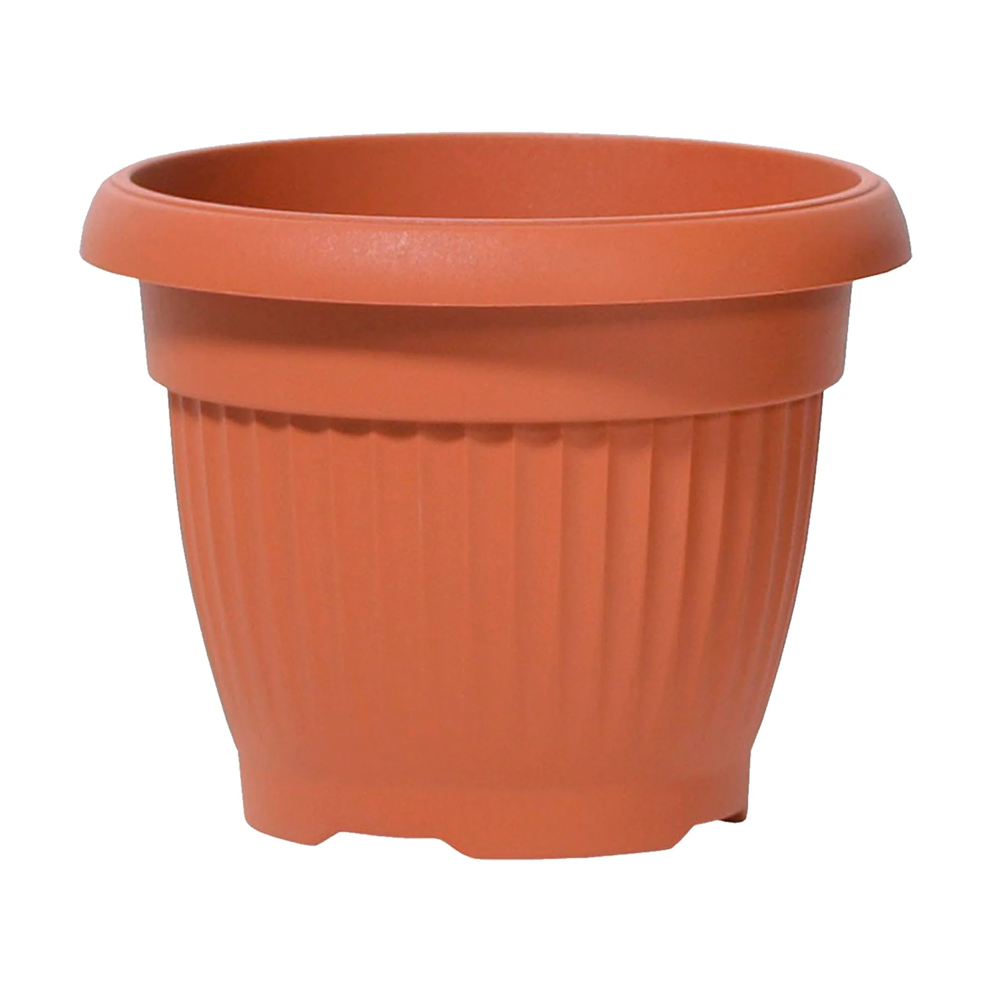 Maceta Terra 3l., Dimensiones (mm) 200x200x155, Color Terracota