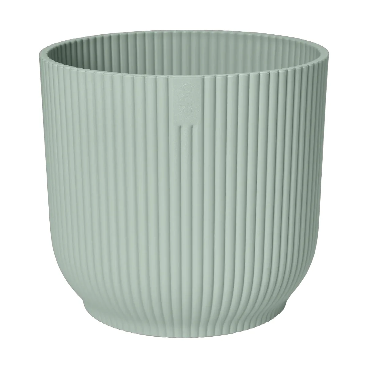 Maceta Verde Sorbete Vibes Fold Round Mini Elho 7cm 100% reciclado