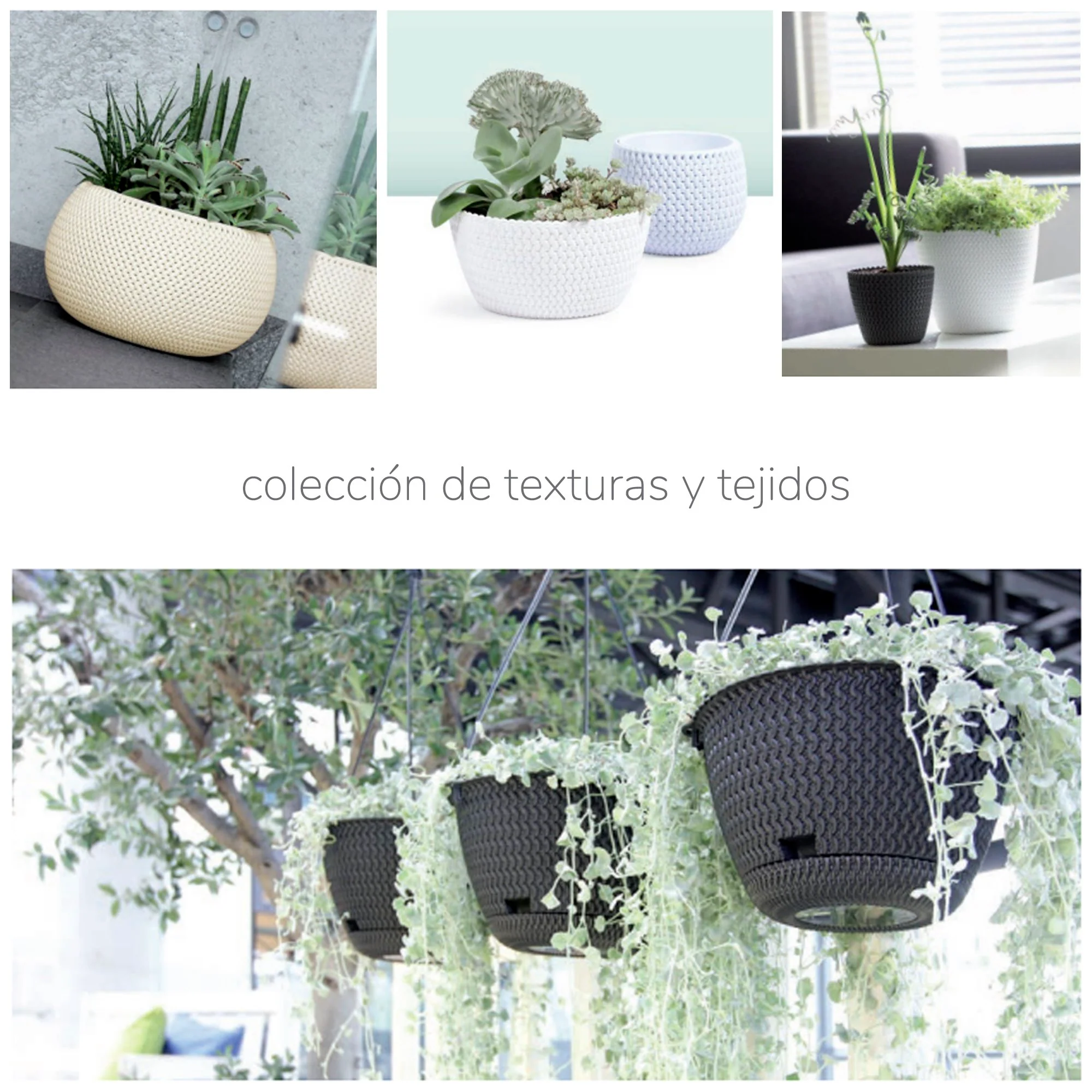 Macetero Colgante Splofy Round W 3l., Dimensiones (mm) 230x230x145, Color Antracita - Image 2