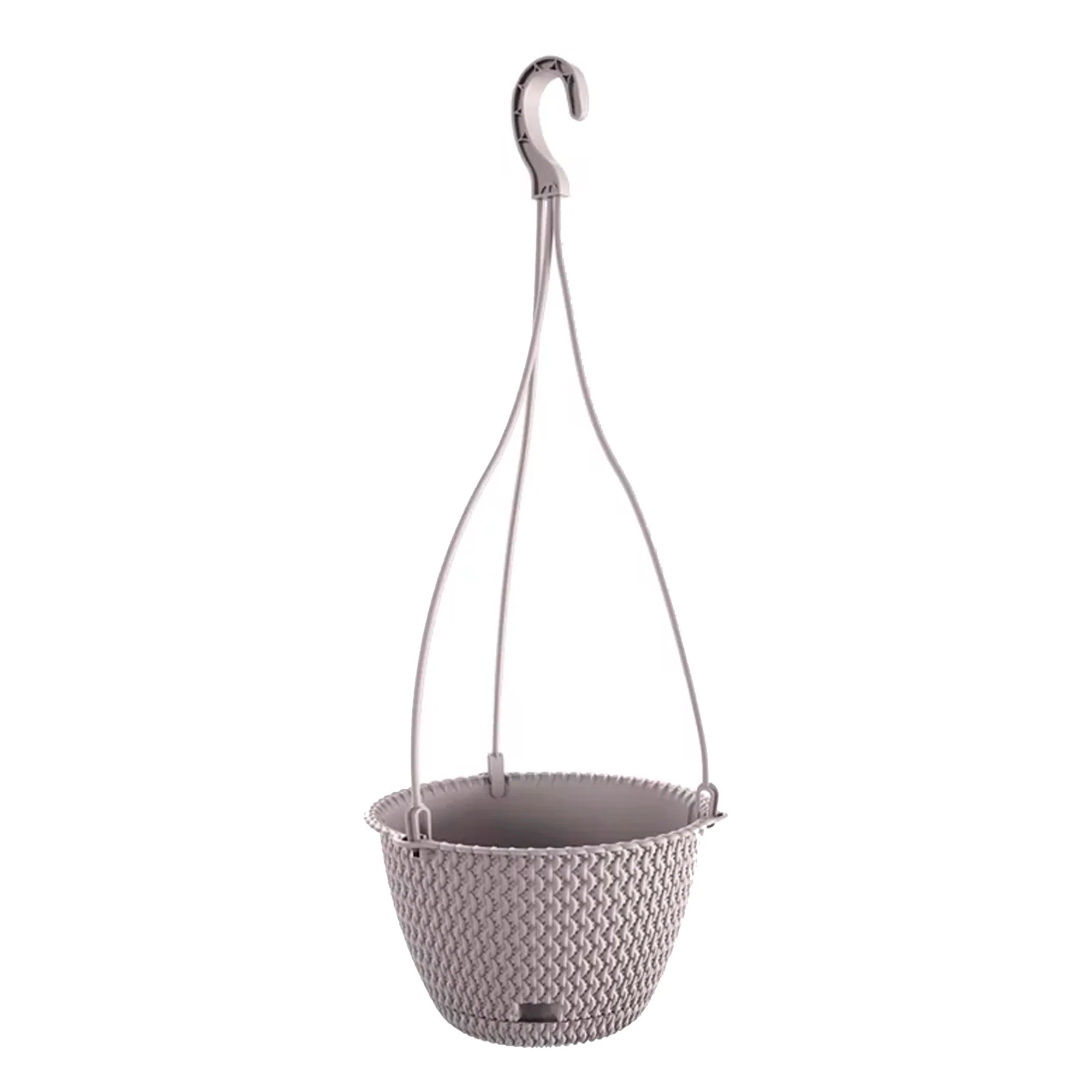 Macetero Colgante Splofy Round W 3l., Dimensiones (mm) 230x230x145, Color Mocca