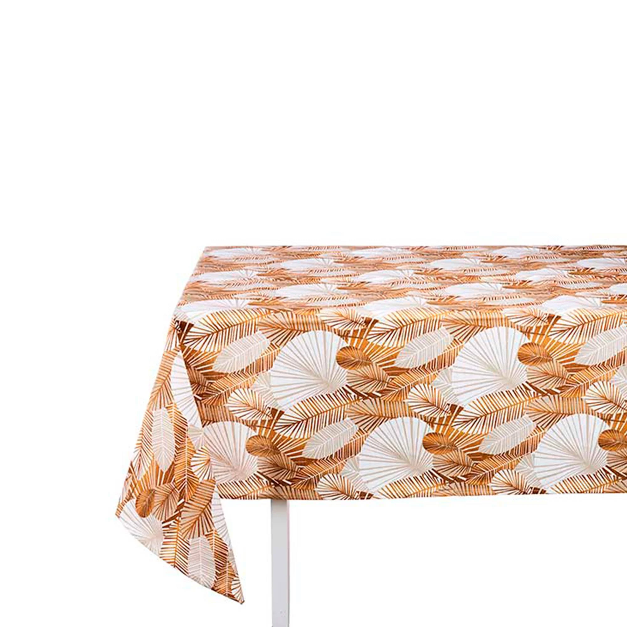 Mantel Loneta Antimanchas 140x180cm Hoja Colección Kinvara