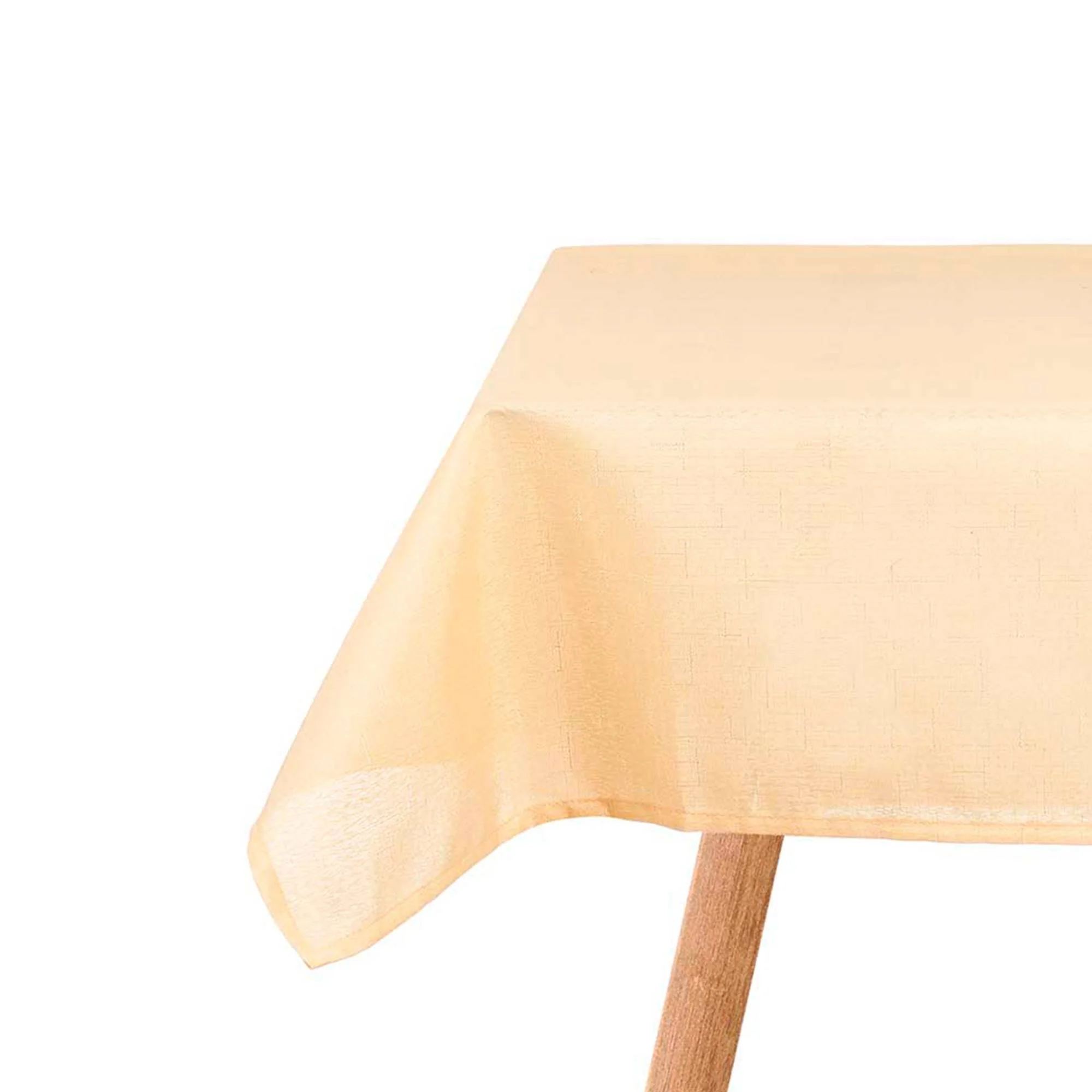 Mantel Poliester 140x140cm Beige Colección Kinvara