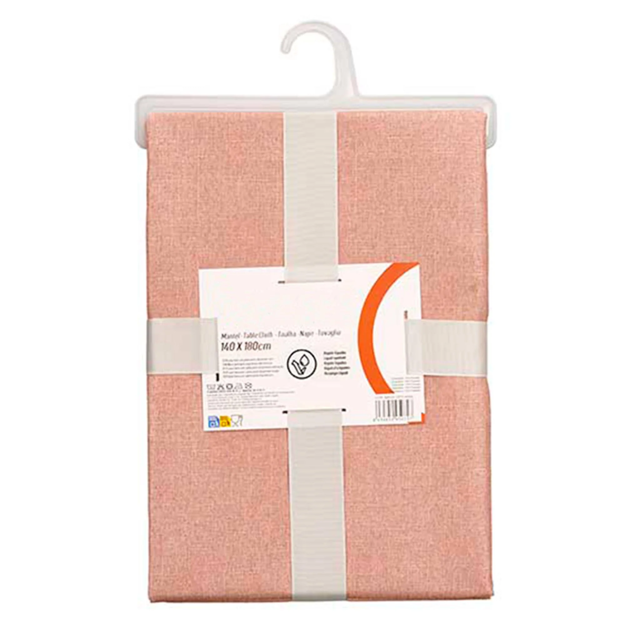 Mantel Poliester 140x180cm Rosa Palo Colección Kinvara - Image 4