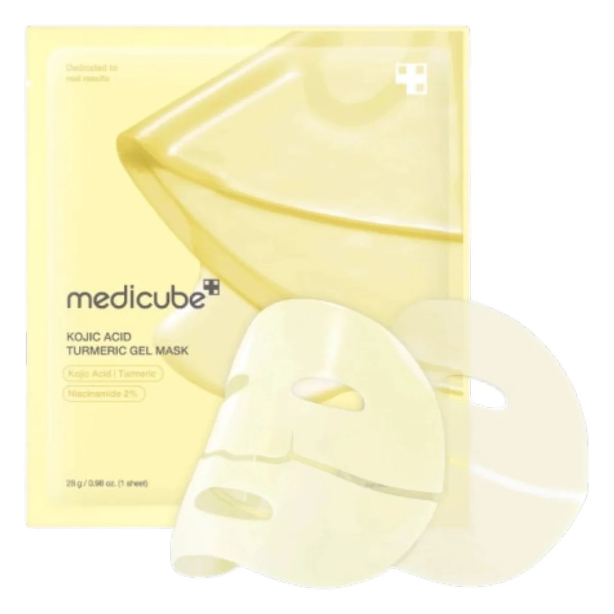 Mascarilla facial Kojic Acid Turmeric Brightening Gel Mask Medicube 28 g