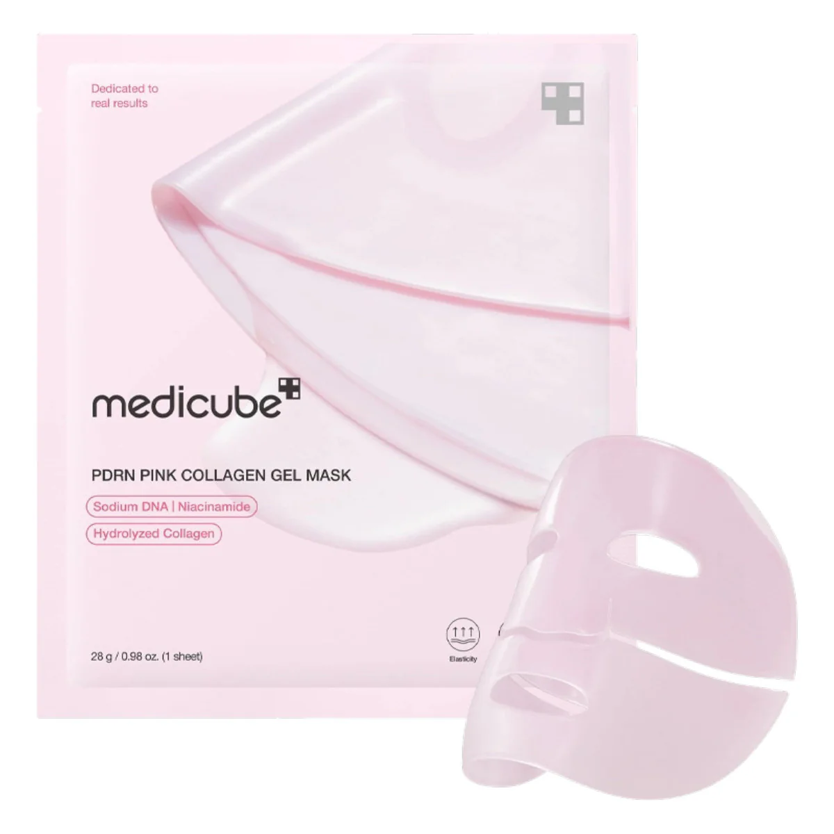 Mascarilla facial PDRN Pink Collagen Gel Mask Medicube 28 g