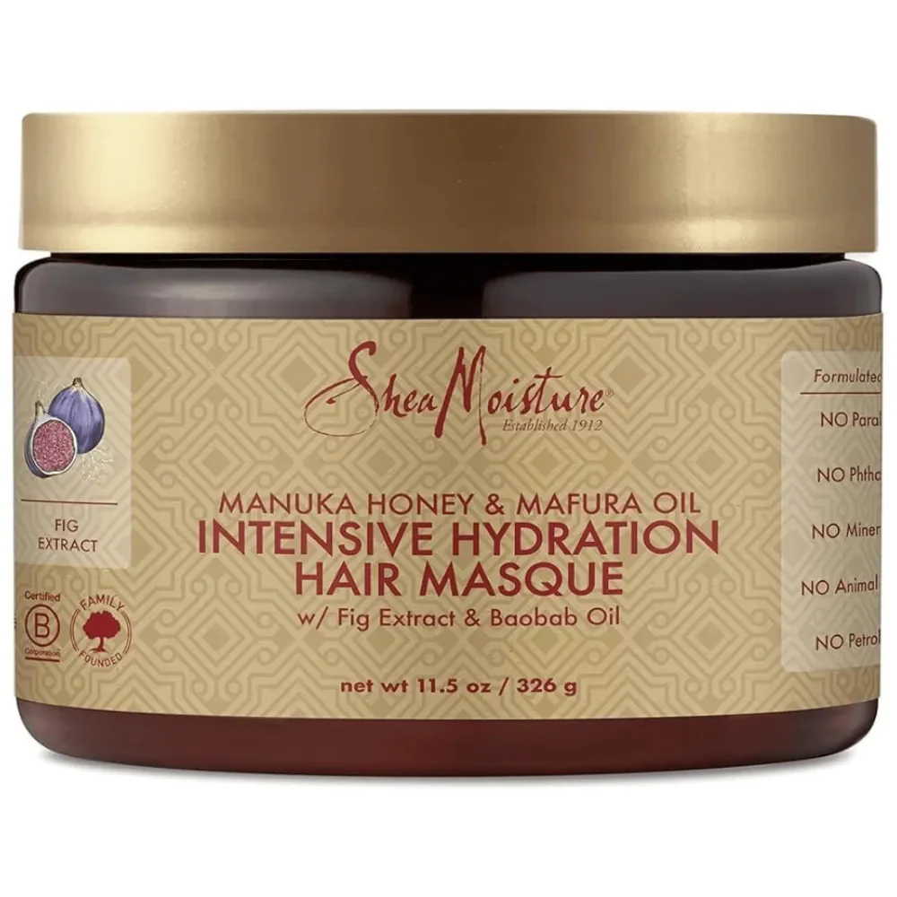 Mascarilla Hidratante Intensiva Manuka Honey And Mafura Oil Shea Moisture 326g