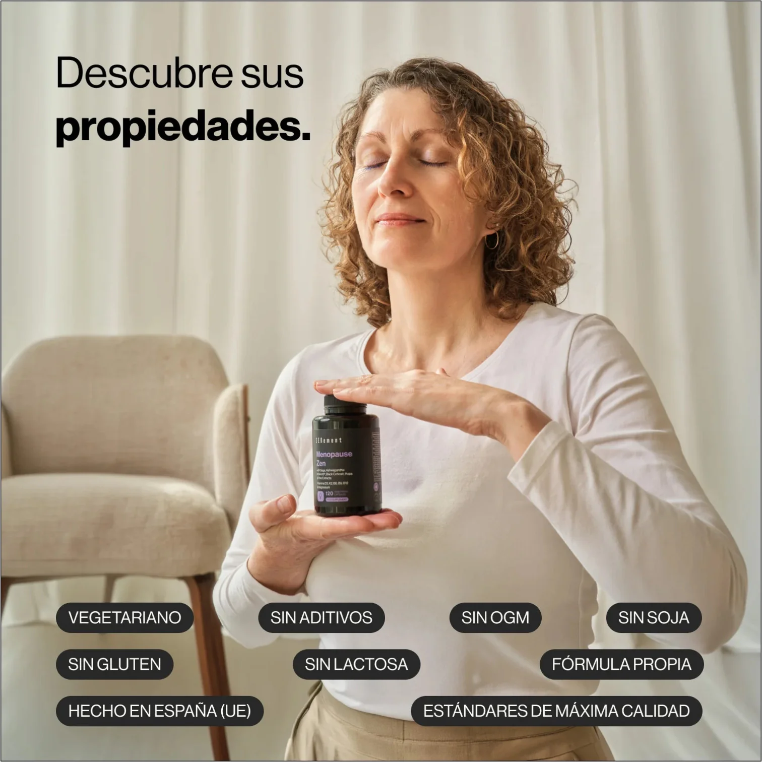 MenopauseZen Zenement 120 Cápsulas Vegetarianas - Image 2