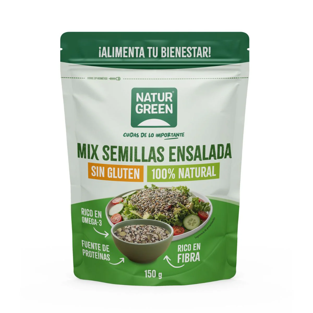Mezcla de Semillas NaturGreen 150 g