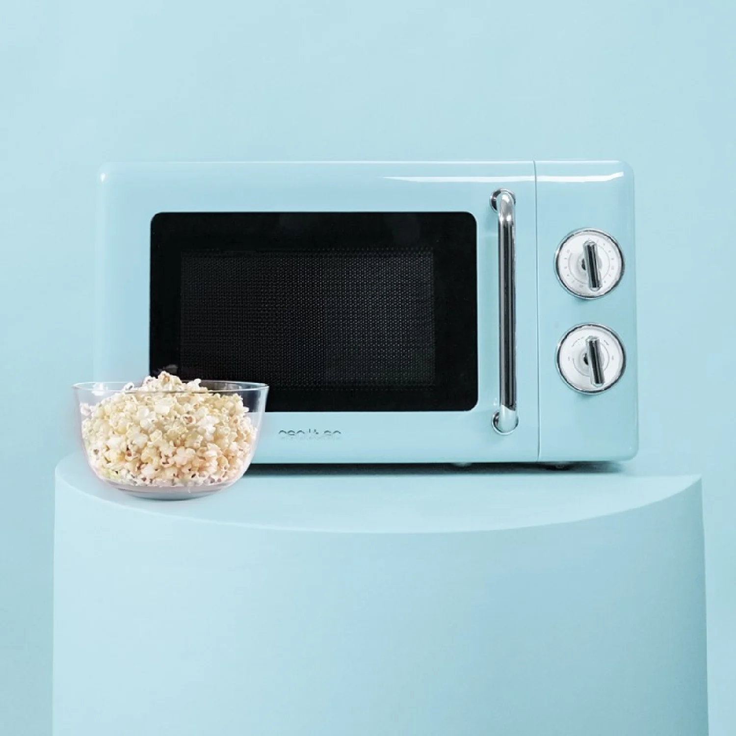 Microondas Mecánico Con Grill De 20 L Proclean 3110 Retro Blue. 700 W En 6 Niveles, Temporizador Hasta 30 Minutos, Modo Descongelación, Diseño Vinta - Image 4