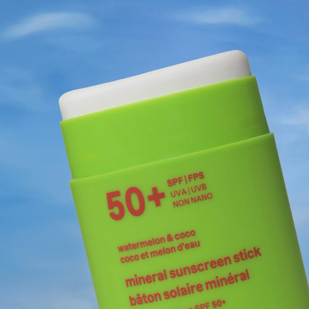 Mineral sunscreen Stick Face & Body Kids SPF 50 watermelon coco Attitude Sunly 60 g - Image 2