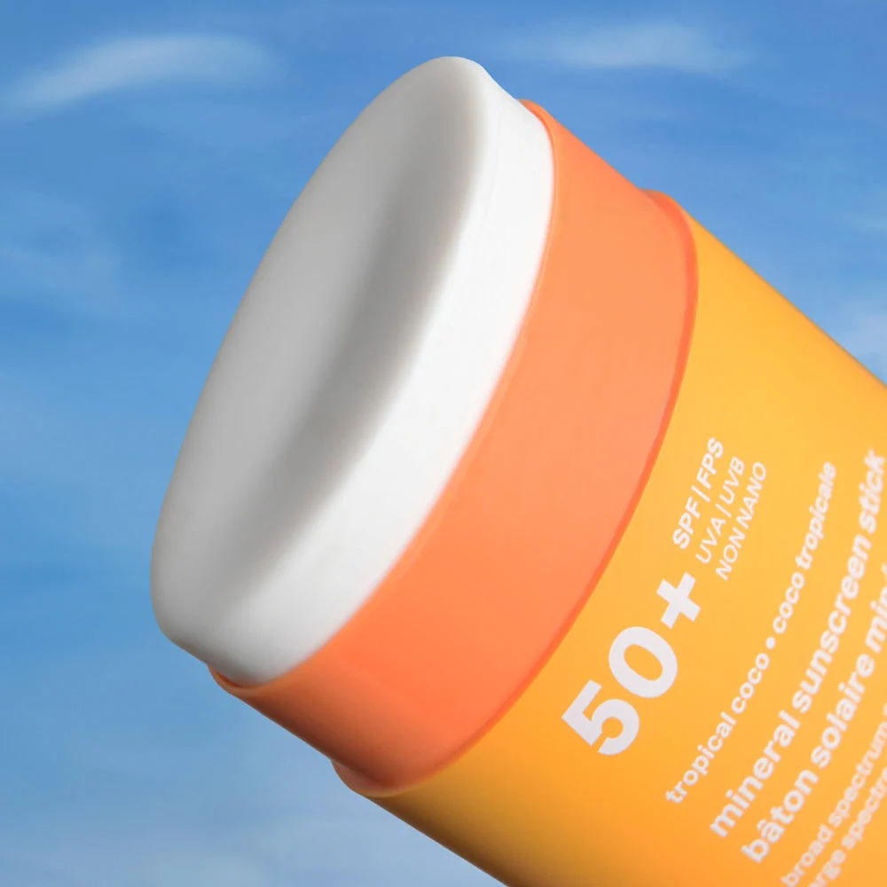 Mineral sunscreen Stick Face & Body SPF 50 tropicale coco Attitude Sunly 60 g - Image 4