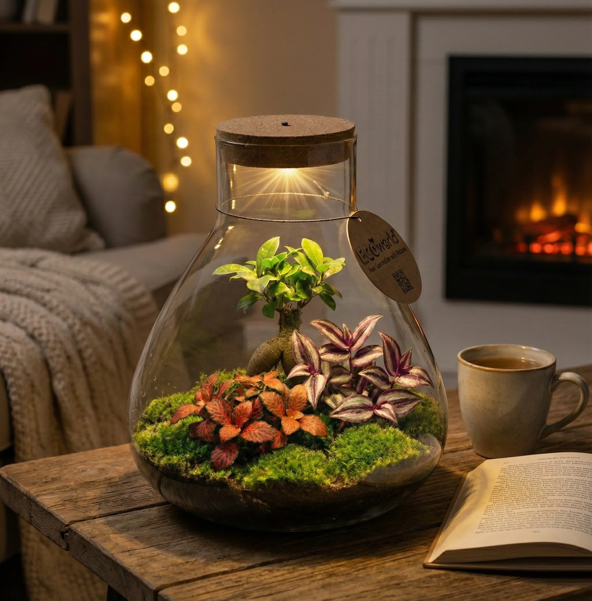 Mini-terrario Diy De 11 Cm De Diámetro: Un Ecosistema Autosuficiente - Image 2