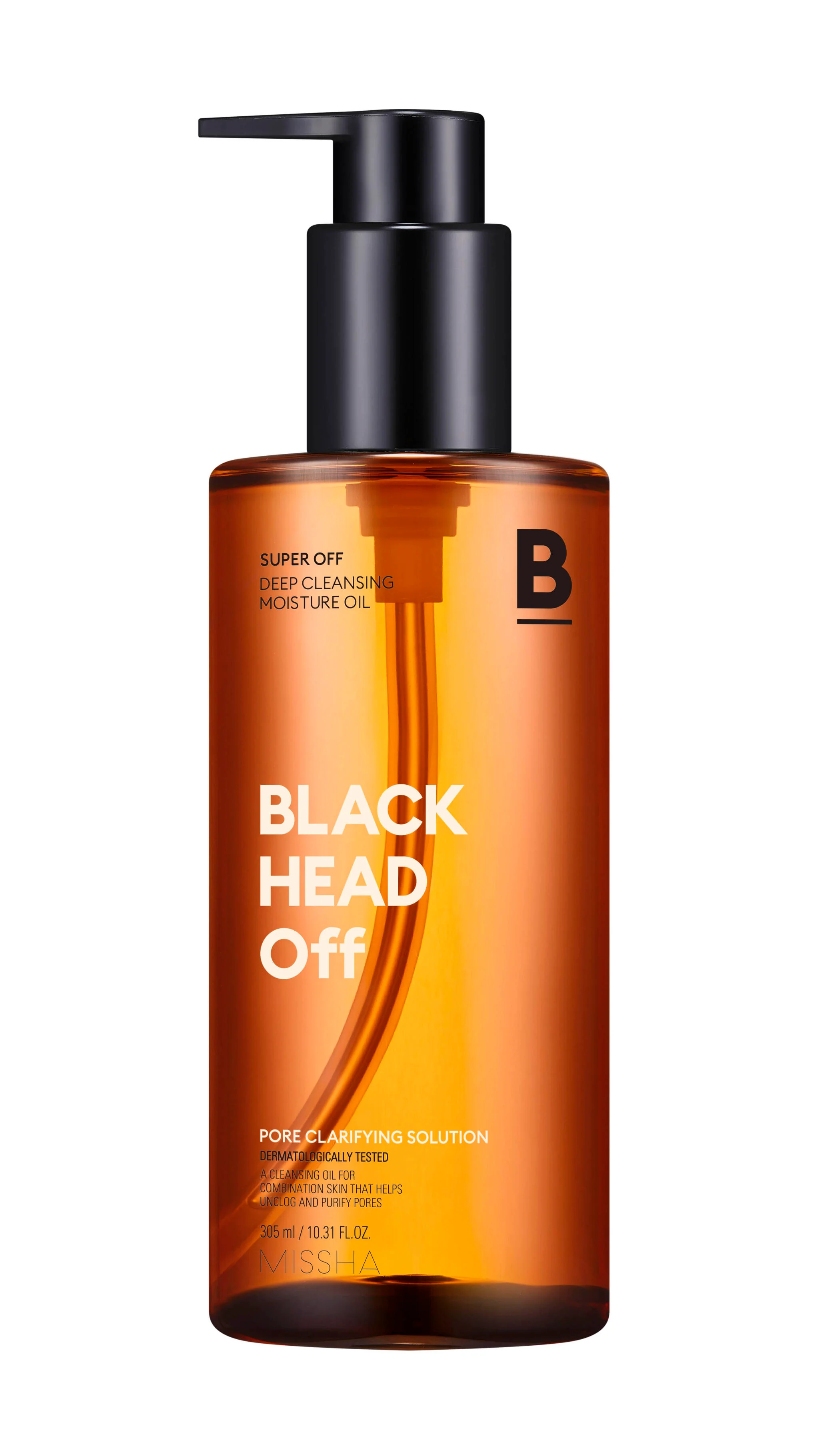 Missha Super Off Cleansing Oil [blackhead Off] (305ml) - Aceite Limpiador