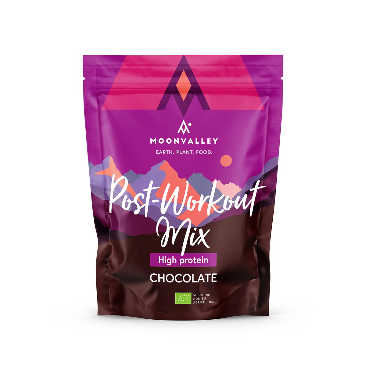 Mix Proteina Post-Workout Chocolate Bio Moonvalley 1 Kg