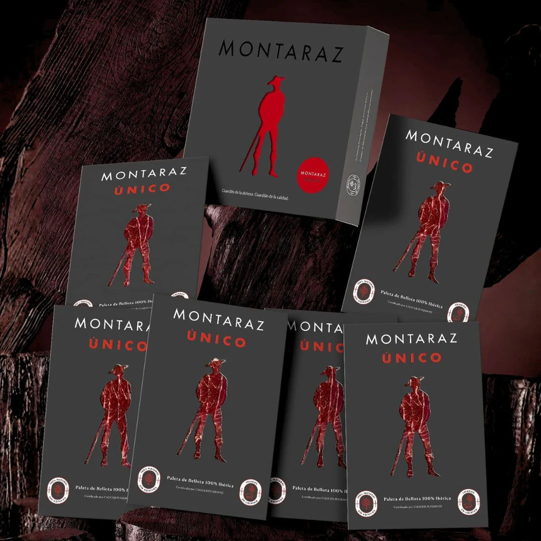 Montaraz® Caja Regalo Gourmet | 6 Loncheados De Paleta 100% Ibérica De Bellota Envasados Al Vacío (600gr) De Salamanca - Image 6
