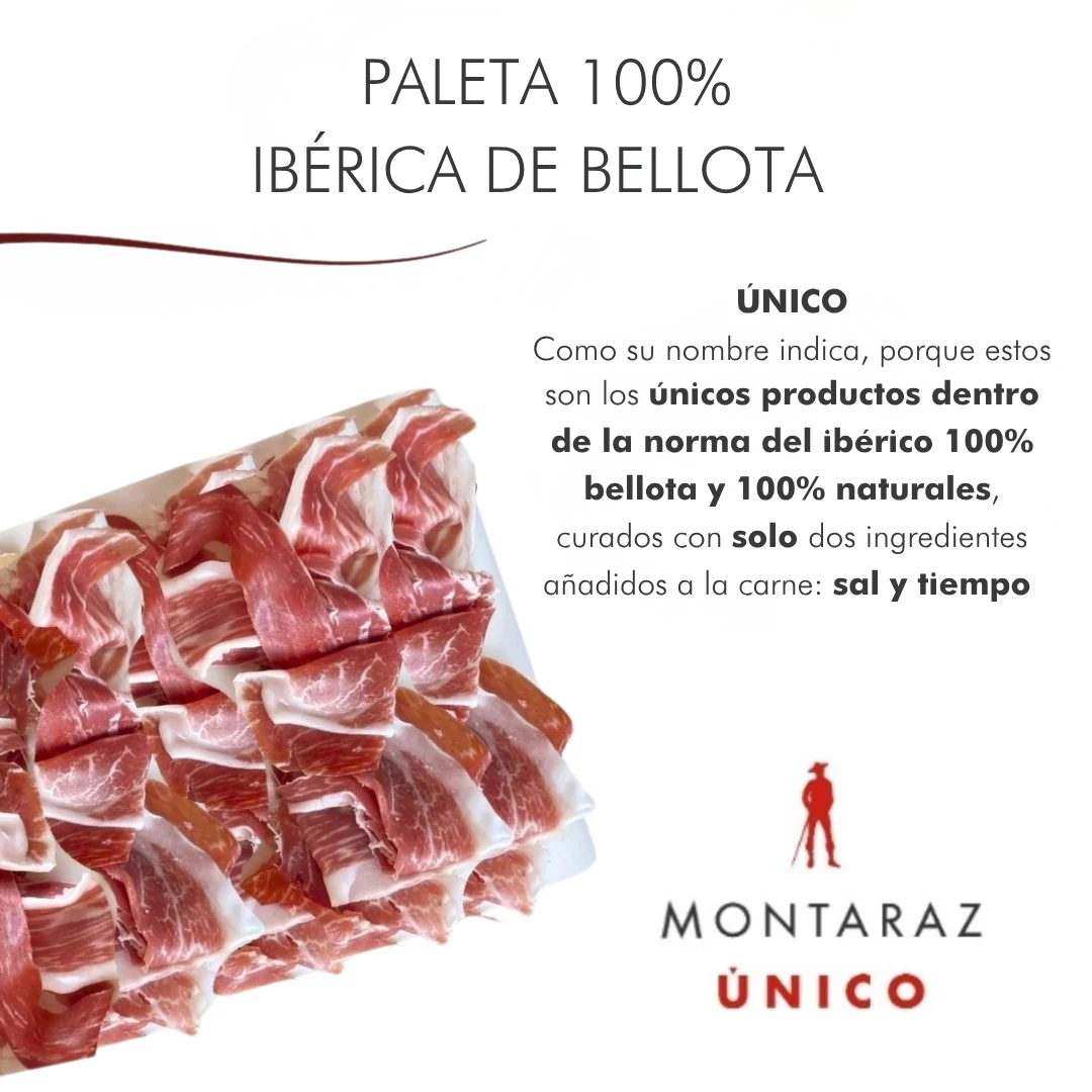 Montaraz® Paleta 100% Iberica De Bellota | Curación 24 Meses | Pieza Entera De 4,5-5 Kg | 100% Natural - Image 2