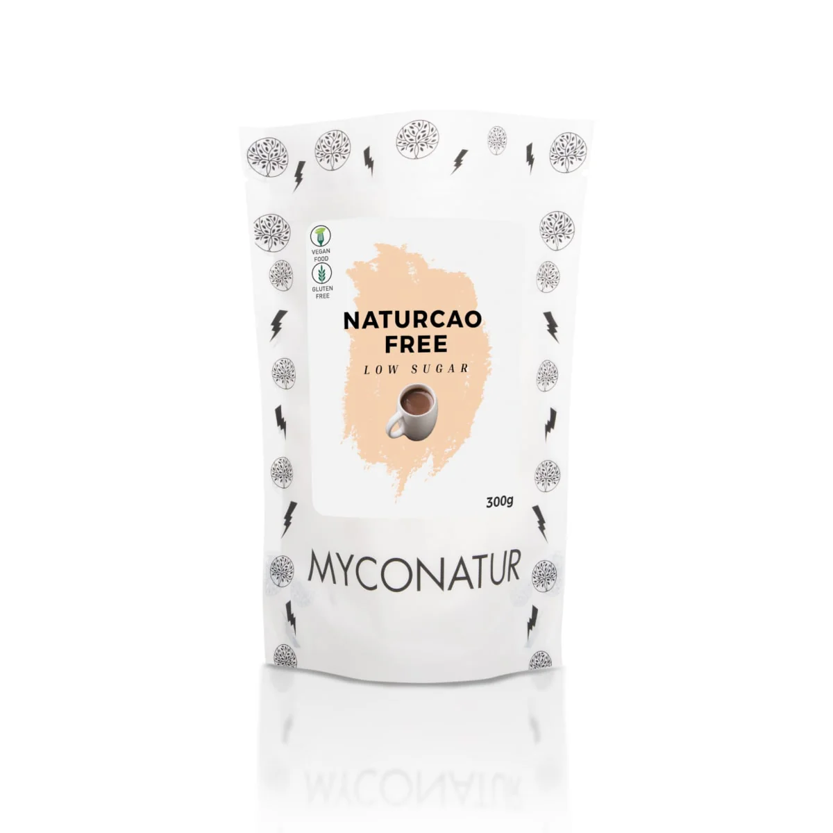 Naturcao free - Cacao ECO alcalinizado con stevia Myconatur 300g
