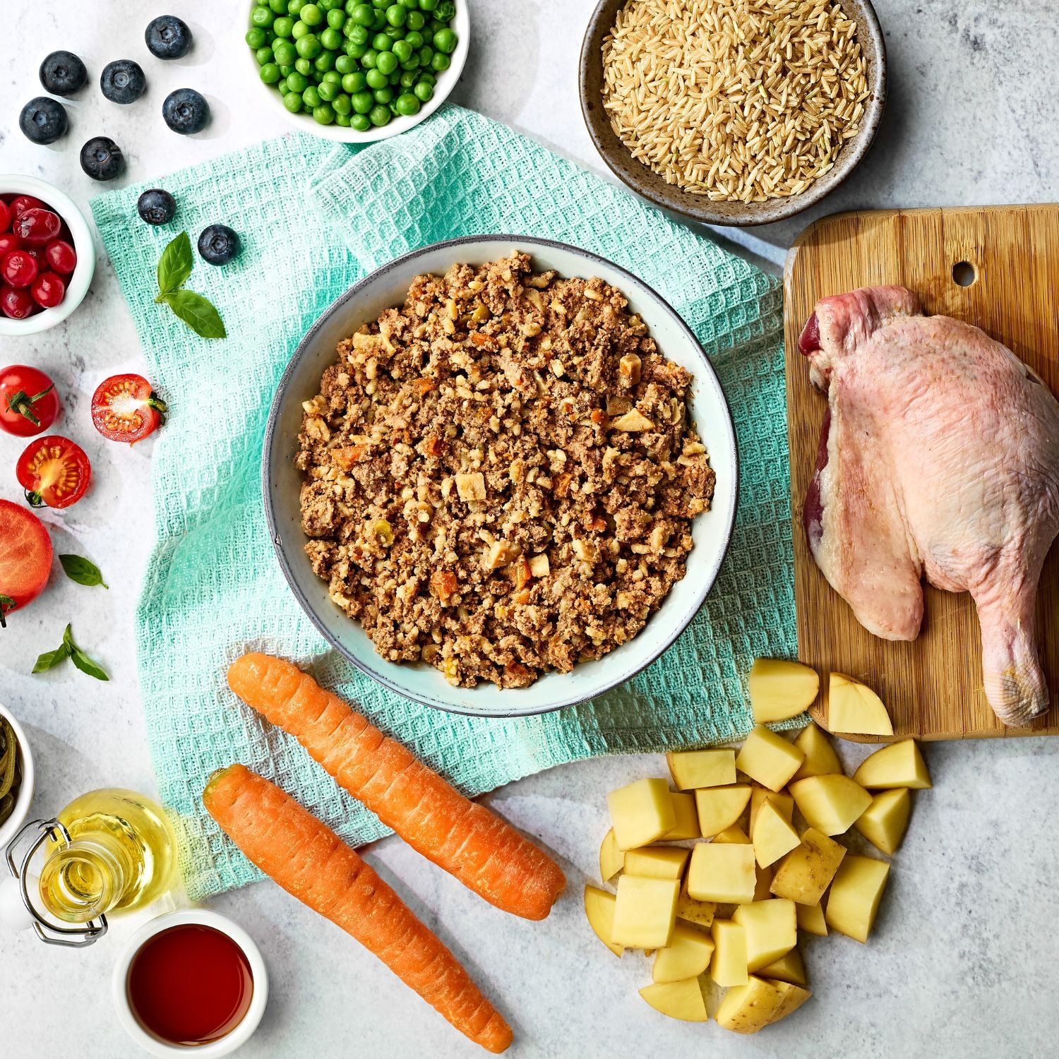 Naturo Comida Humeda Perro Pato Arroz Y Veg 400g X 7 Tarrinas - Image 2
