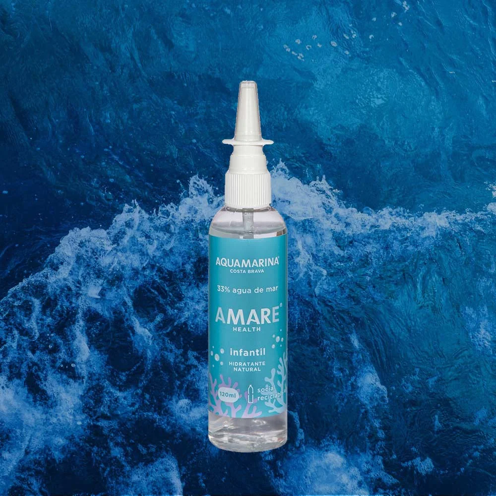 Nebulizador para adultos 50% Agua de Mar 50% Agua Mineral Aquamarina 150 ml - Image 2