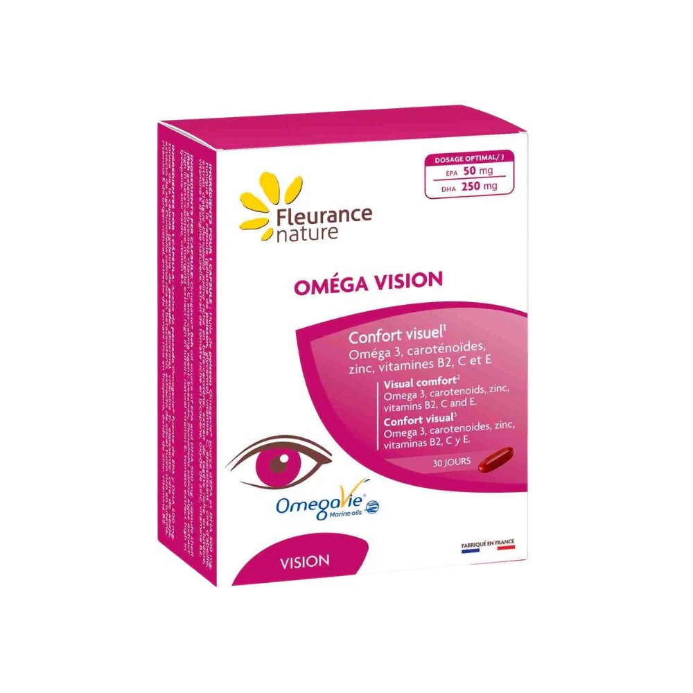 Omega Visión Fleurance Nature 30 Cápsulas
