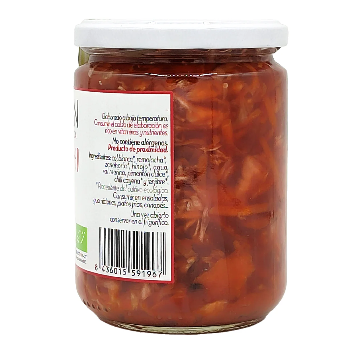 Pack 2 Fermentados: Kimchi Y Salsa Kimchi Gourmet Eco Bionsan - Image 4