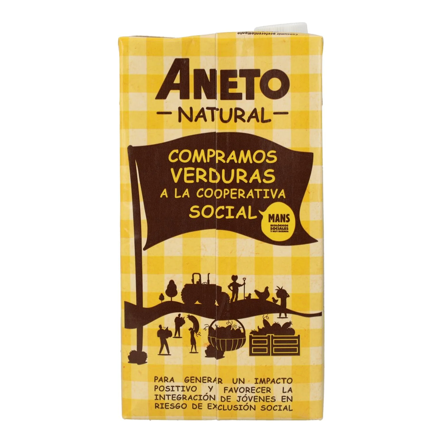 Pack 6x Caldo de Pollo Bio Aneto 1L - Image 3