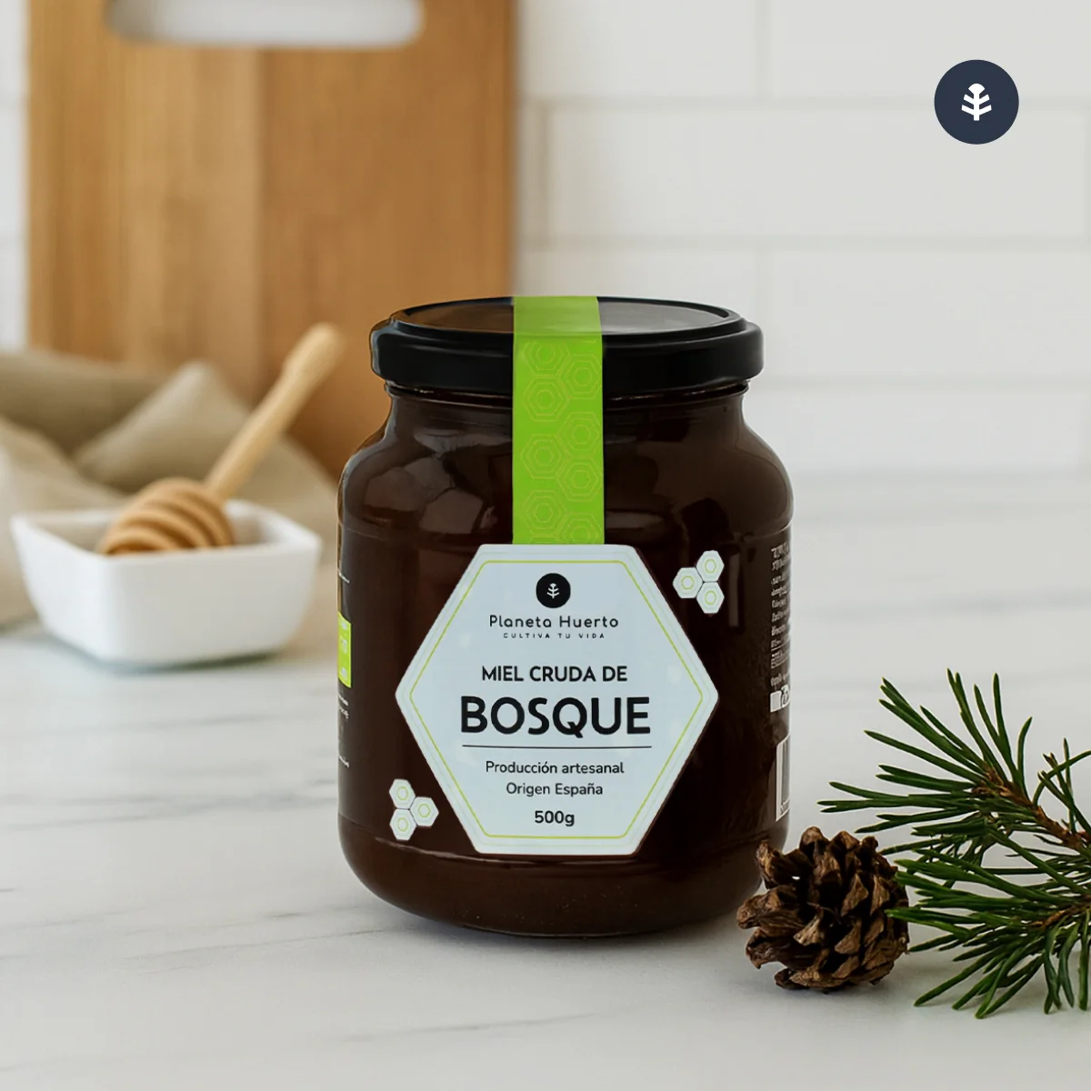 Pack 6x Miel Cruda de Bosque Planeta Huerto 1 Kg - Image 6