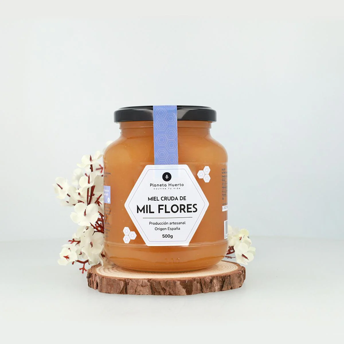 Pack 6x Miel Cruda de Mil Flores Planeta Huerto 500 g - Image 8