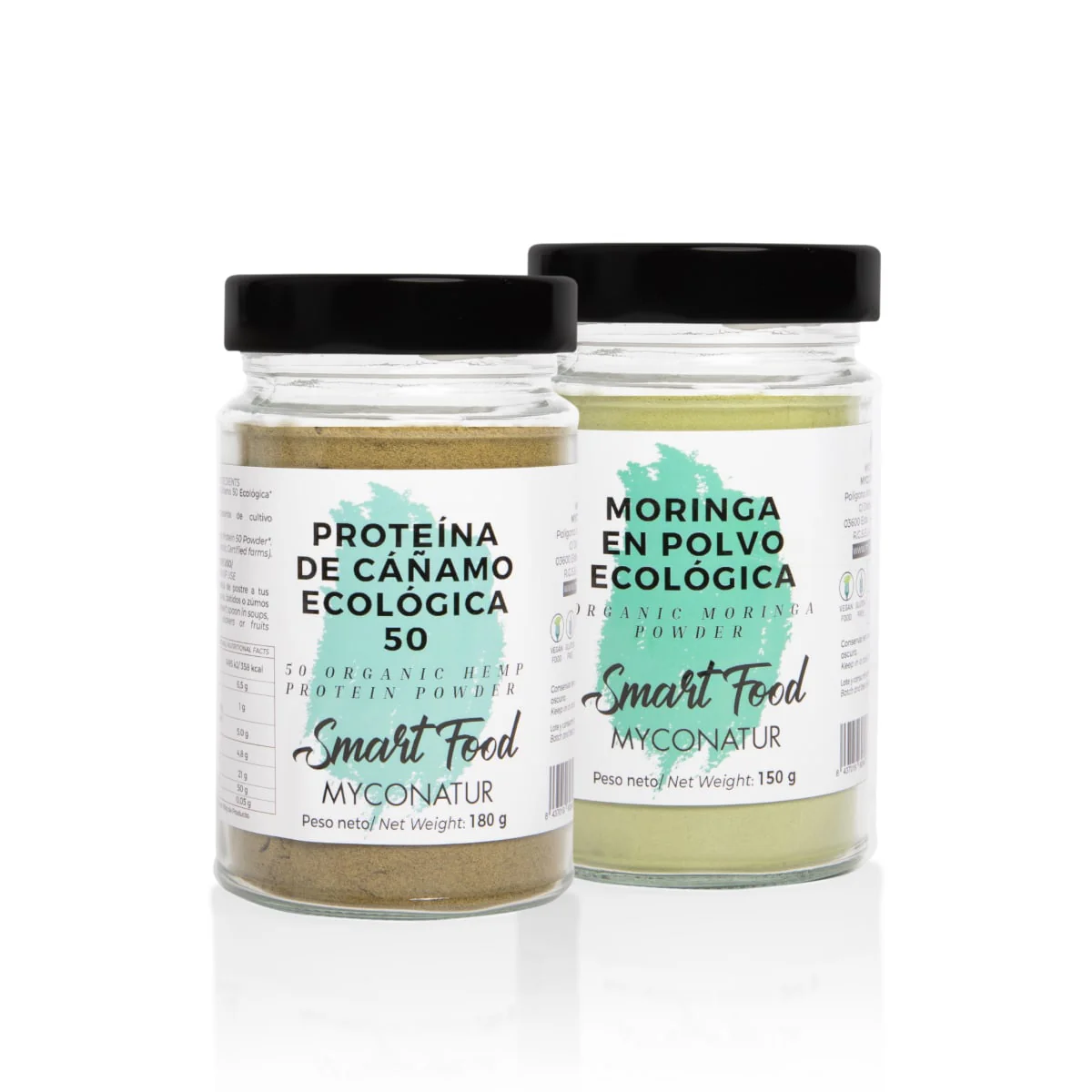 Pack Proteína De Cañamo Y Moringa Myconatur