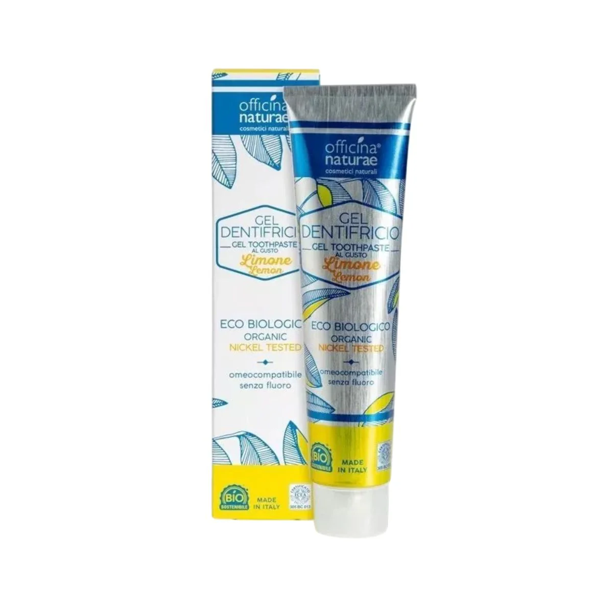 Pasta de dientes natural de Limón Ecológico Officina Naturae 75 ml