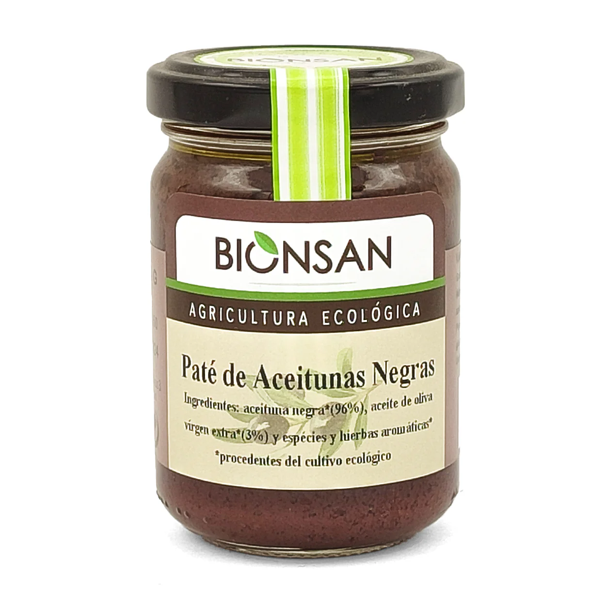 Paté Aceitunas Negras Eco Bionsan 140gr
