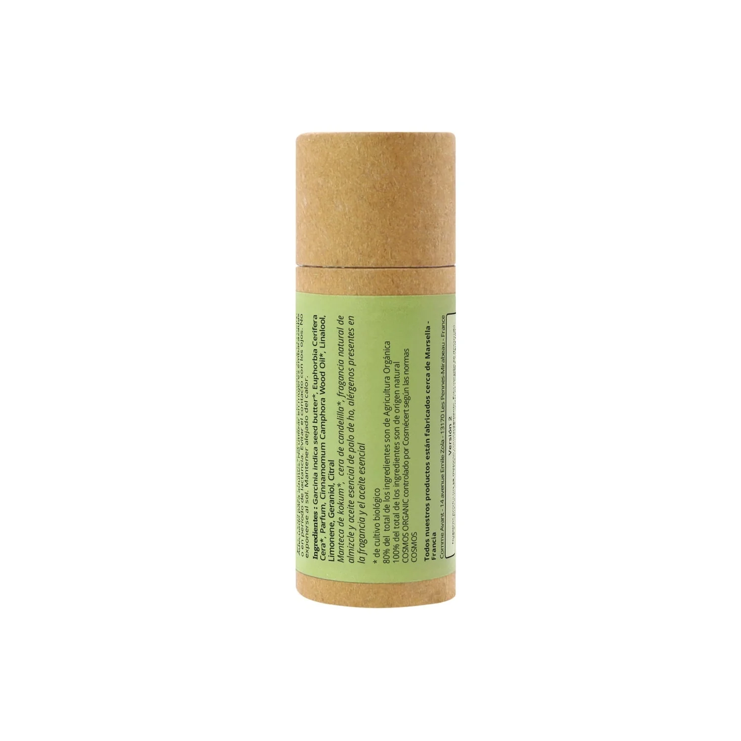 Perfume sólido amaderado y especiado con manteca de kokum Almizcle y Palo de Ho Comme Avant 20 ml - Image 3