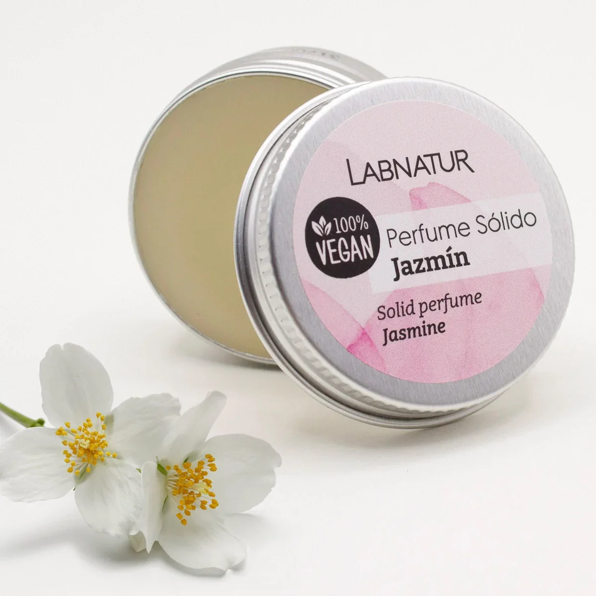 Perfume Sólido Jazmín Labnatur 15 ml | Aroma Floral Elegante | Formato Compacto | Uso Diario - Image 2