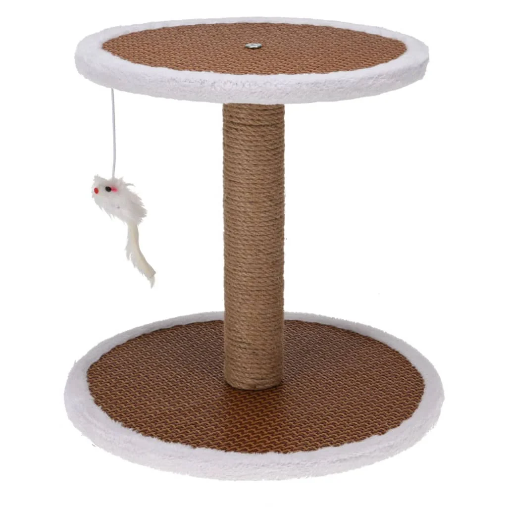 Pets Collection Rascador De Gatos Con Soporte Y Ratón 35x35x33 Cm - Image 2