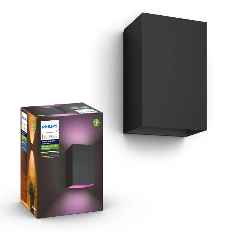 Philips Hue Resonate Kinkiet Czarny 2x8 - Image 3